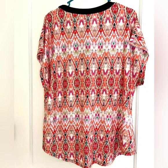Notations Southwestern Print Top Size XL - Picture 3 of 5